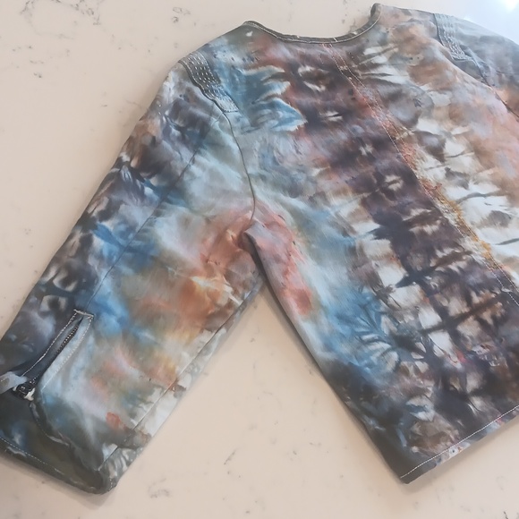 Tie Dye Denim Jacket - Picture 8 of 8